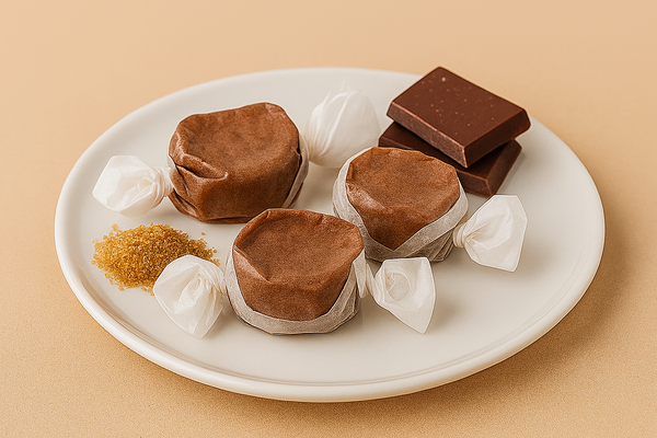 Brown Salt Water Taffy - Chocolate