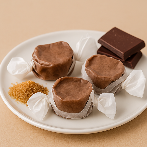 Brown Salt Water Taffy - Chocolate