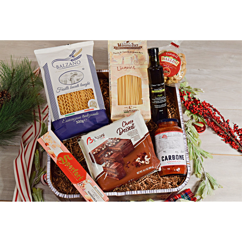 Balzano Pasta & Carbone Italian Gift Box